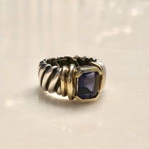 Vintage David Yurman Amethyst Cocktail Ring
